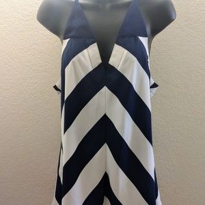 Sexy Sophisticated Allen B. Racer Back blouse